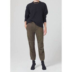 Citizens Of Humanity Agni Utility Jogger Pant Womens Size 27 Green Minimal